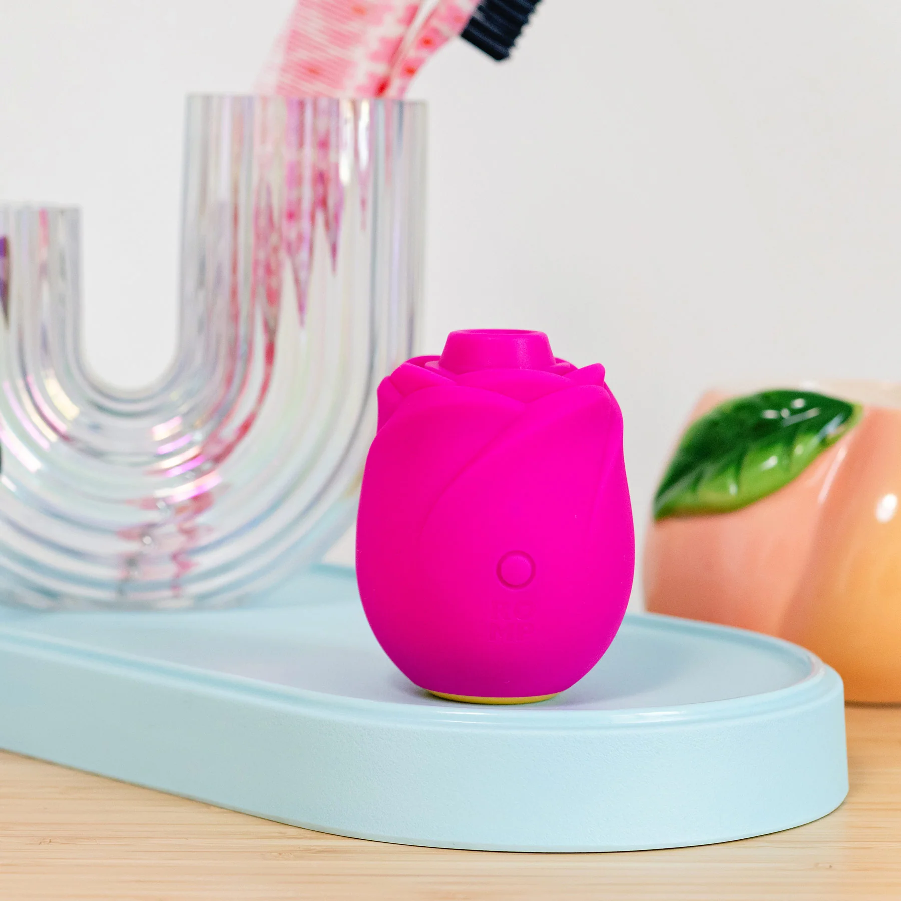 ROMP Rose 2.0 Pleasure Air Silicone Clitoral Massaging Stimulator - Image 4