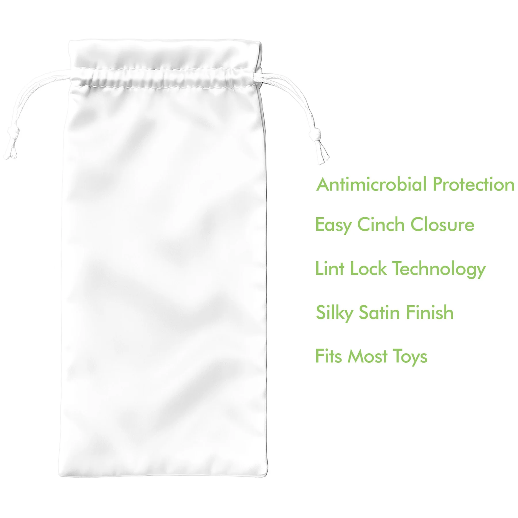 Safe Sex Medium Antibacterial Sex Toy Storage Bag By Blush - Image 5