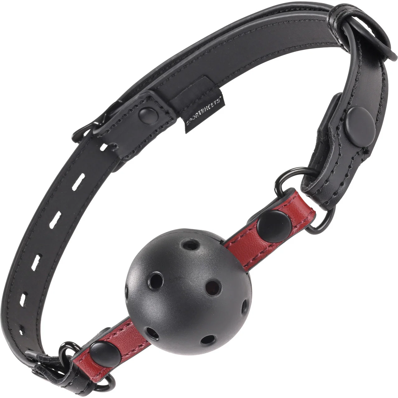 Saffron Silicone Interchangeable Ball Gag By Sportsheets - Image 3