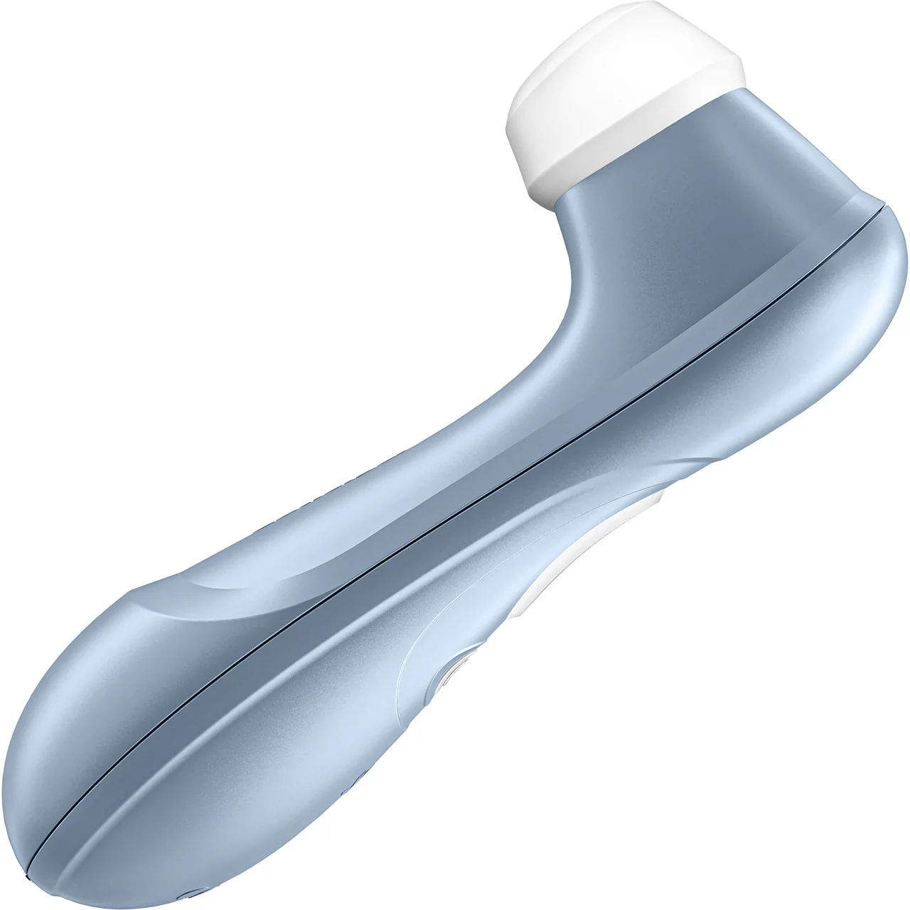 Satisfyer Pro 2 Generation 2 Pressure Wave Rechargeable Waterproof Silicone Clitoral Stimulator - Blue - Image 3