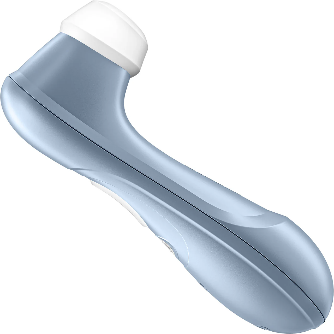 Satisfyer Pro 2 Generation 2 Pressure Wave Rechargeable Waterproof Silicone Clitoral Stimulator - Blue - Image 4