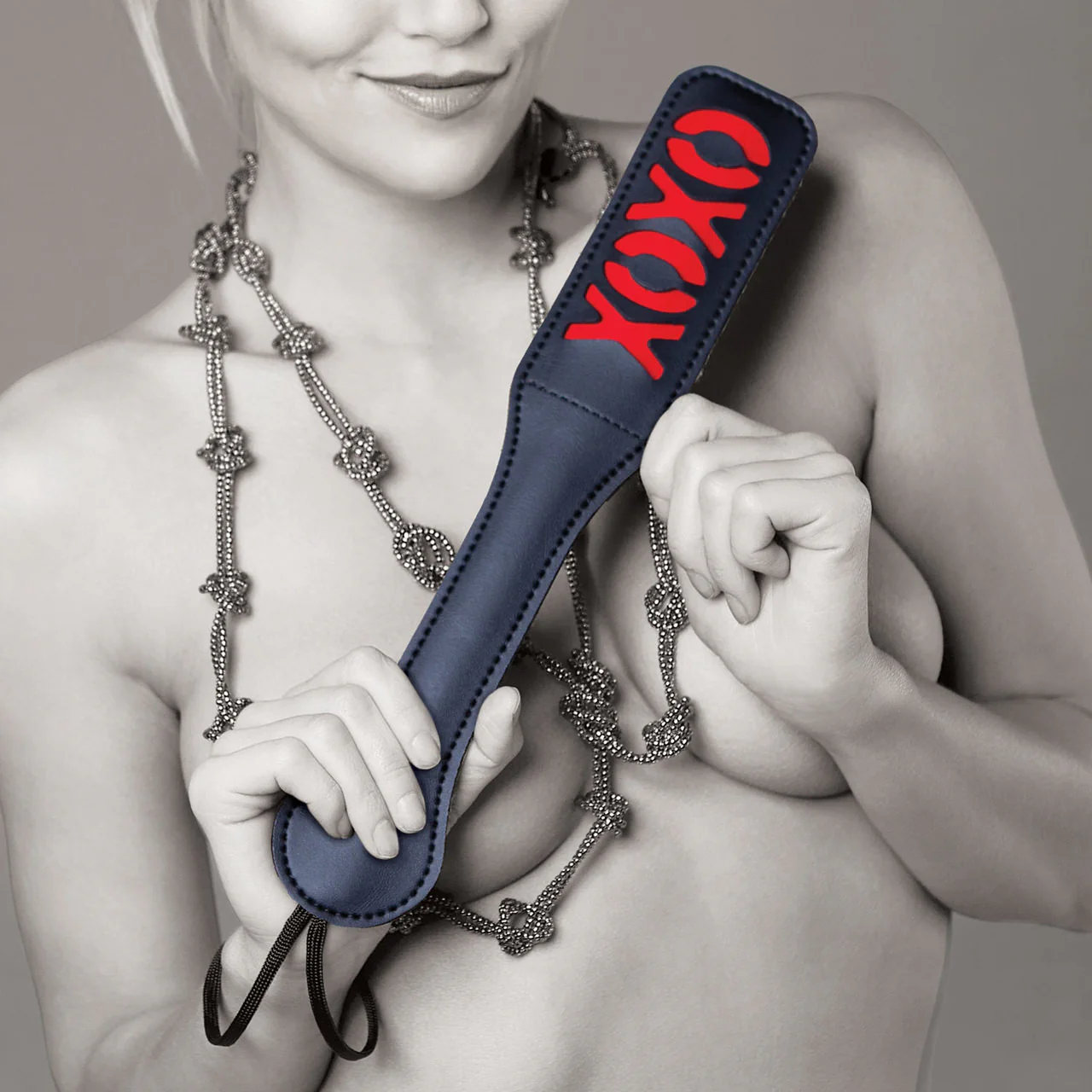 Sex & Mischief XOXO Paddle by Sportsheets - Black - Image 2