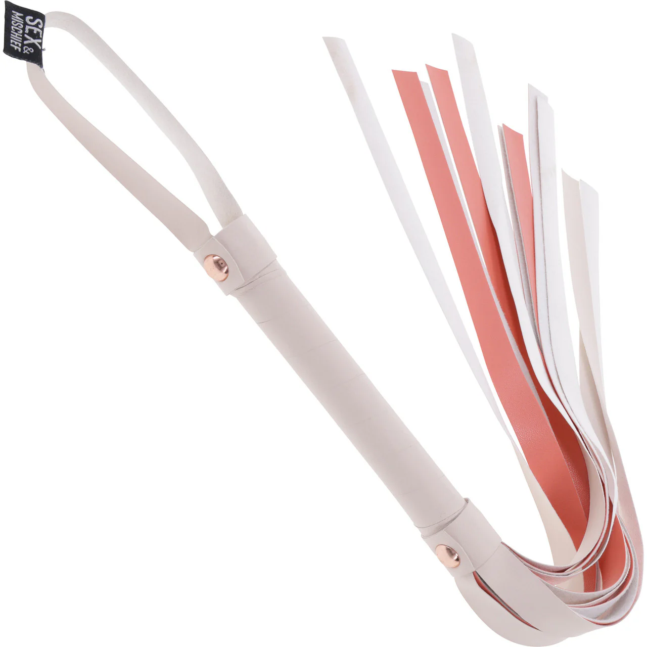 Sex & Mischief Peaches 'n CreaMe Flogger By Sportsheets - Rose Gold & Peach - Image 2
