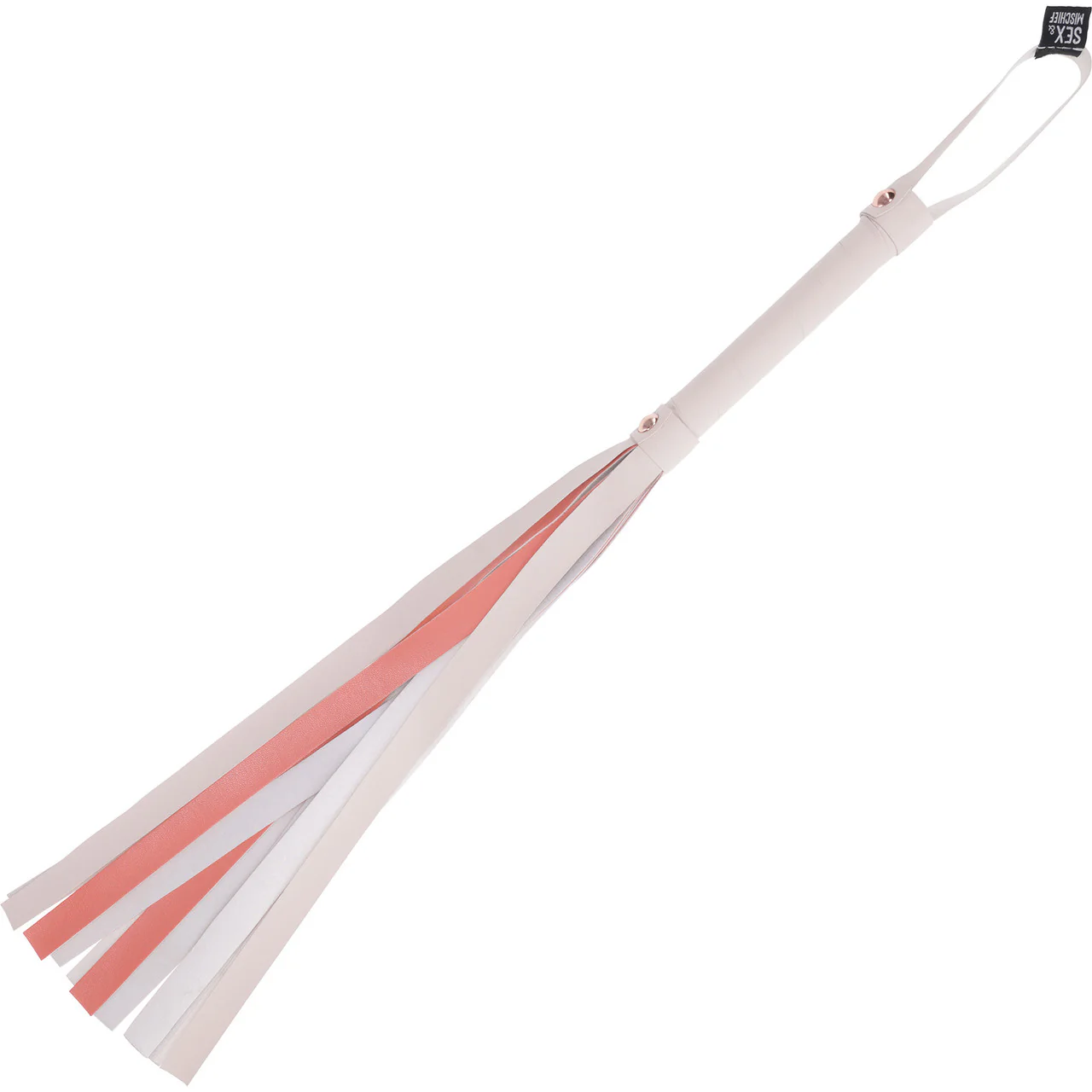 Sex & Mischief Peaches 'n CreaMe Flogger By Sportsheets - Rose Gold & Peach - Image 5