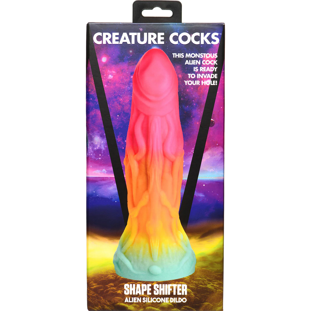 Shape Shifter 8" Silicone Suction Cup Dildo By Creature Cocks - Image 17