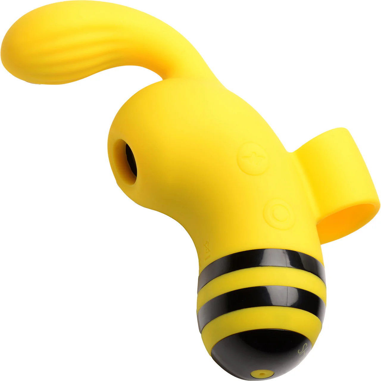 Shegasm Sucky Bee Rechargeable Silicone Clitoral Stimulating Finger Vibrator With Suction - Image 8
