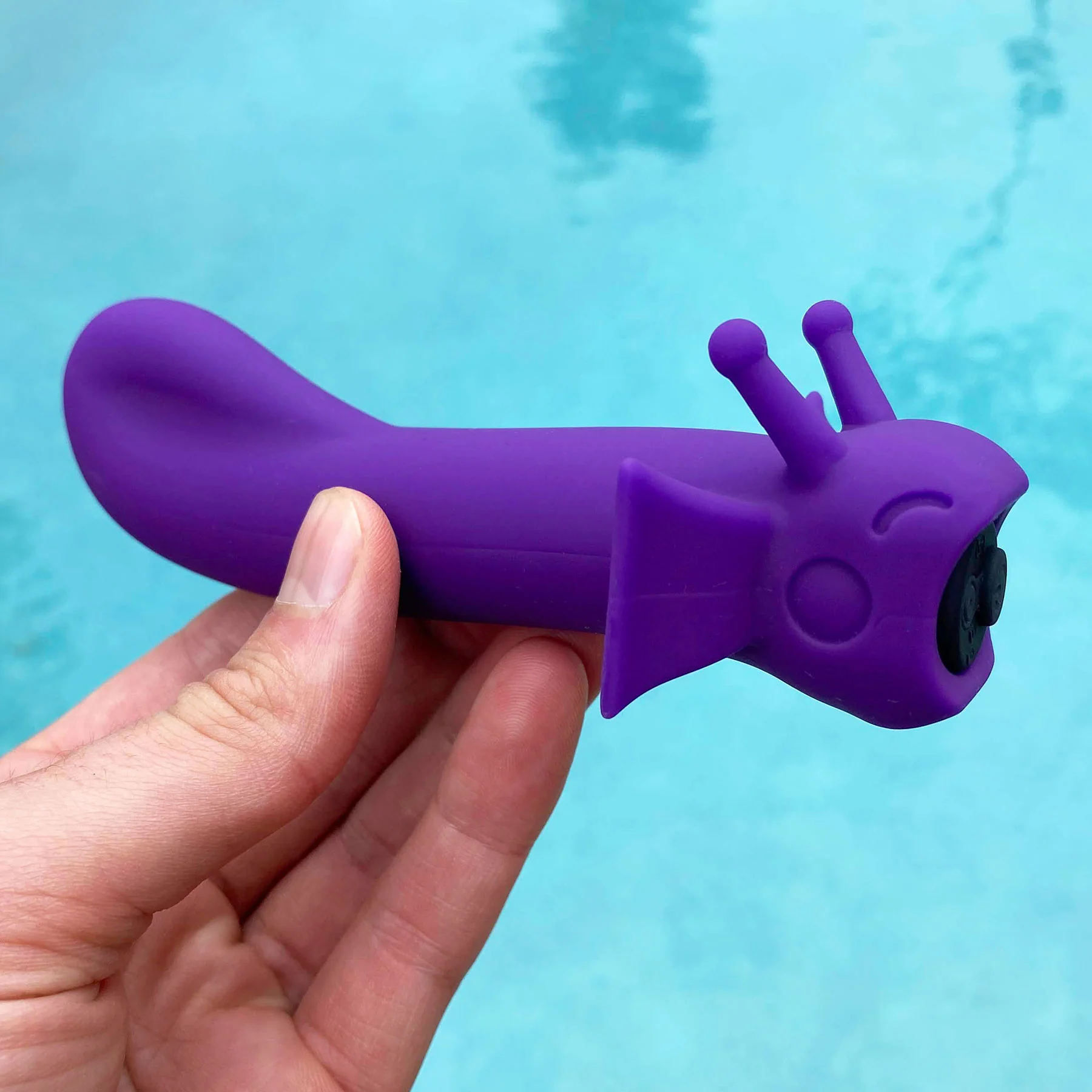 Shimmer Silicone Rechargeable G-Spot & P-Spot Vibrator By Cute Little Fuckers - Image 14