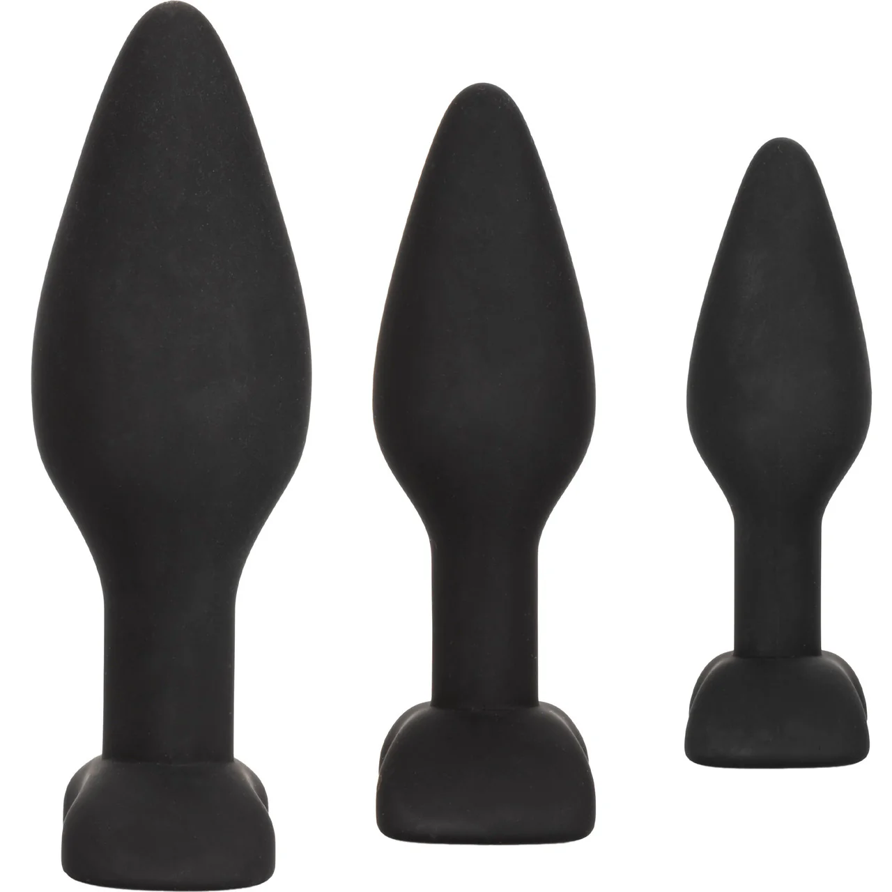 Silicone Anal Exerciser Kit With Three Plugs by CalExotics - Image 3