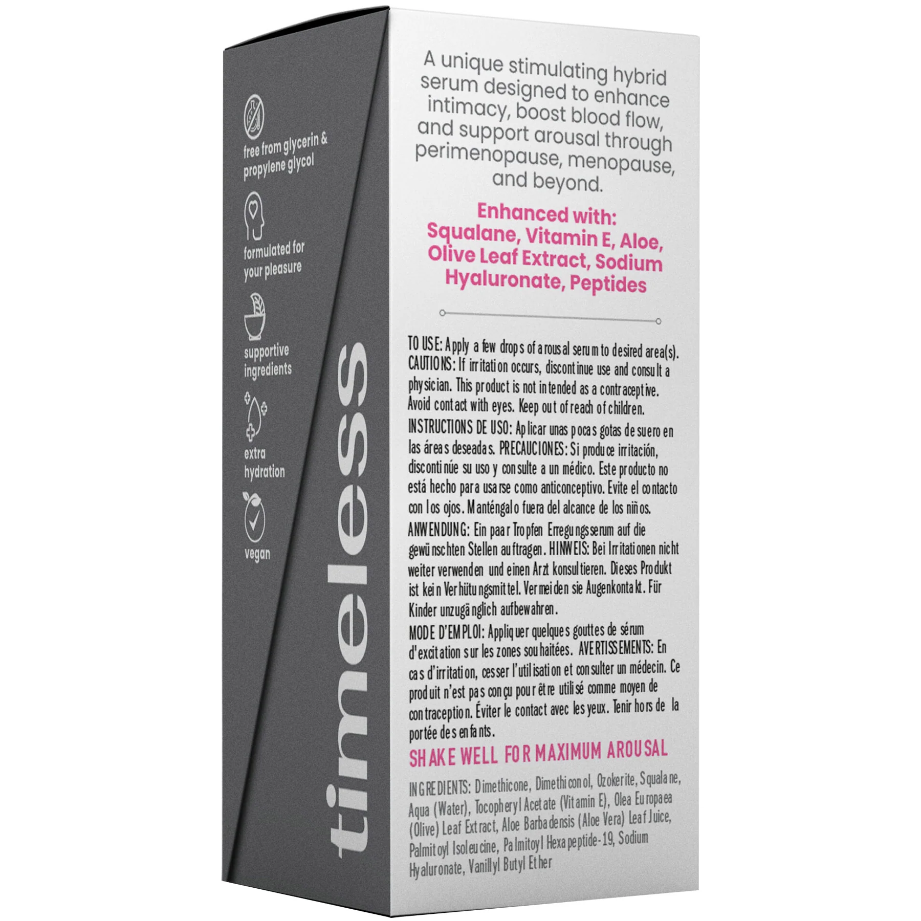 Simply® Timeless™ Stimulating Hybrid Arousal Serum 1 fl oz - Image 5