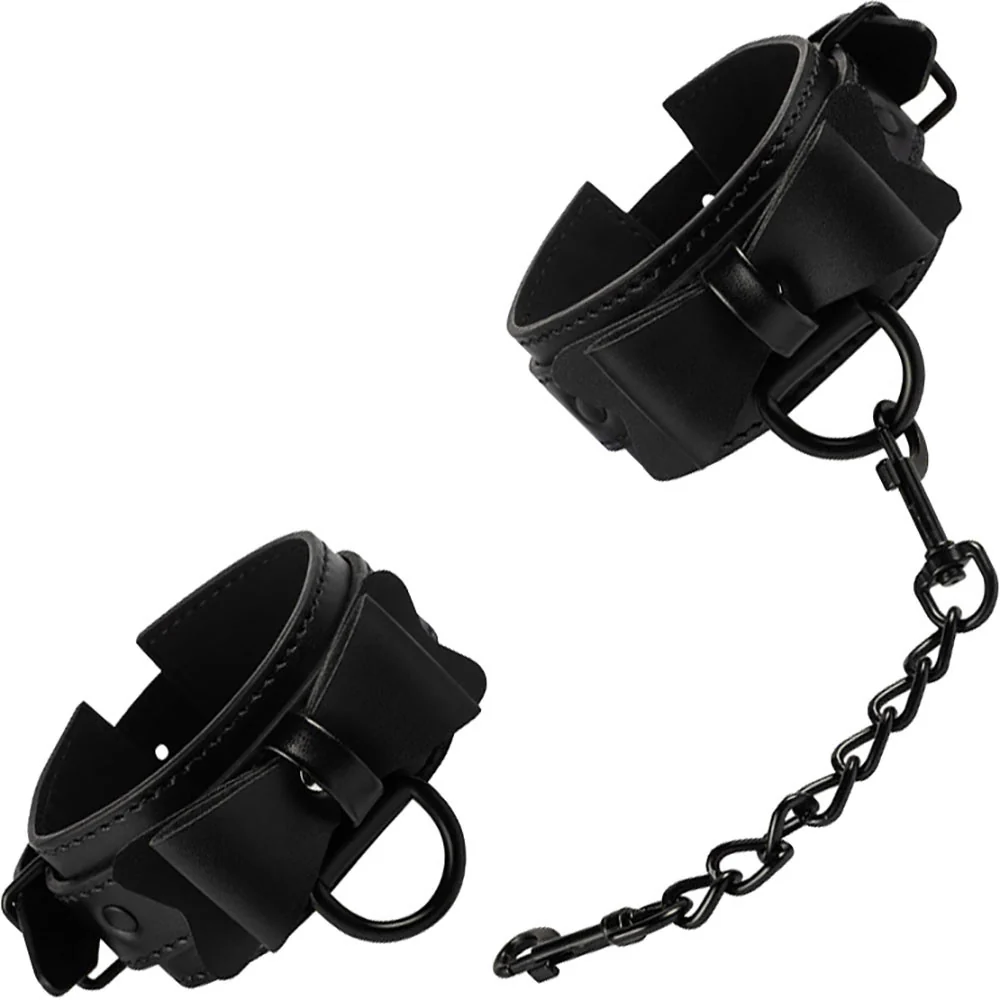 Sincerely Bow Tie Cuffs By Sportsheets - Black - Image 5