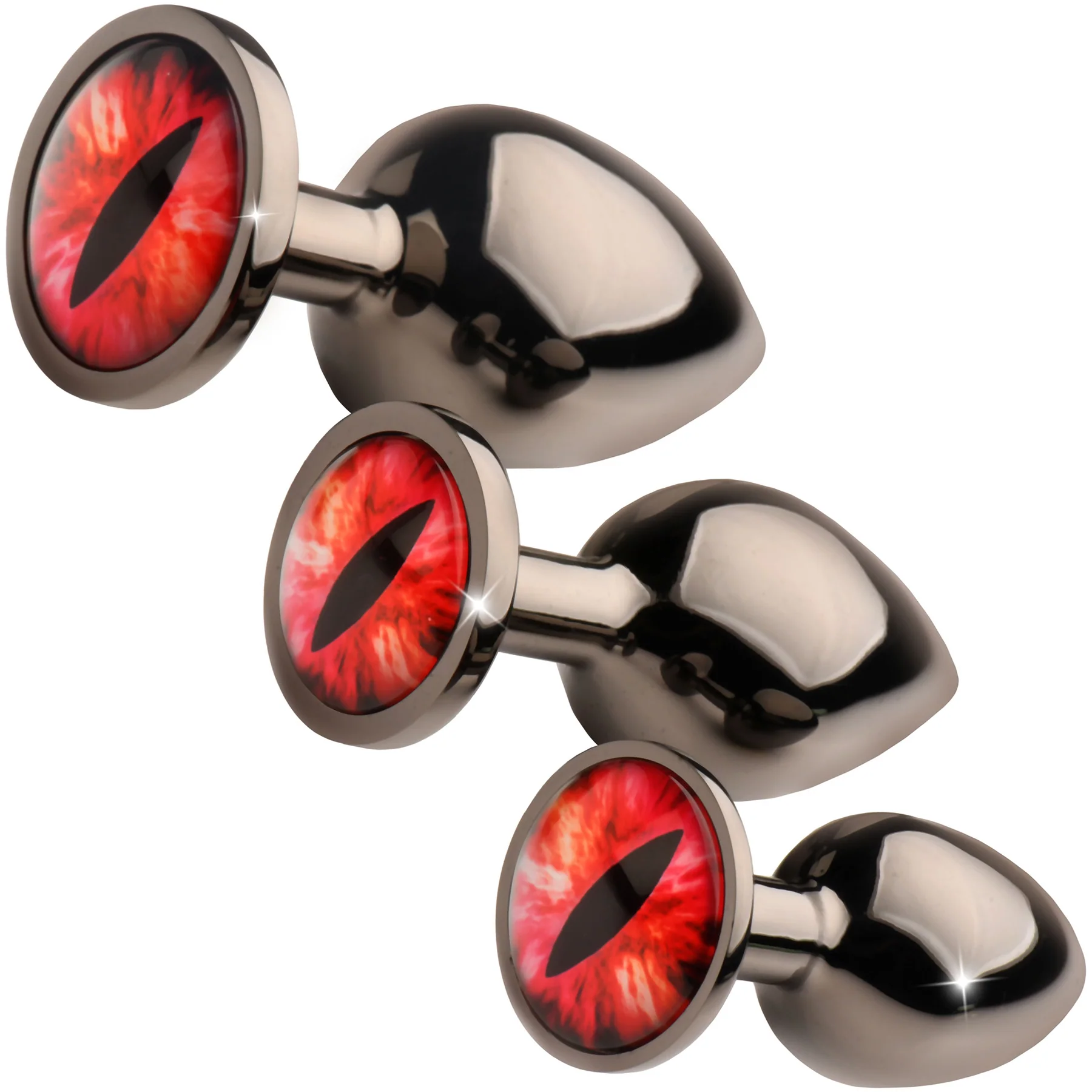 Sinister Eye Red Eye Metal Butt Plug By Creature Cocks - Image 24