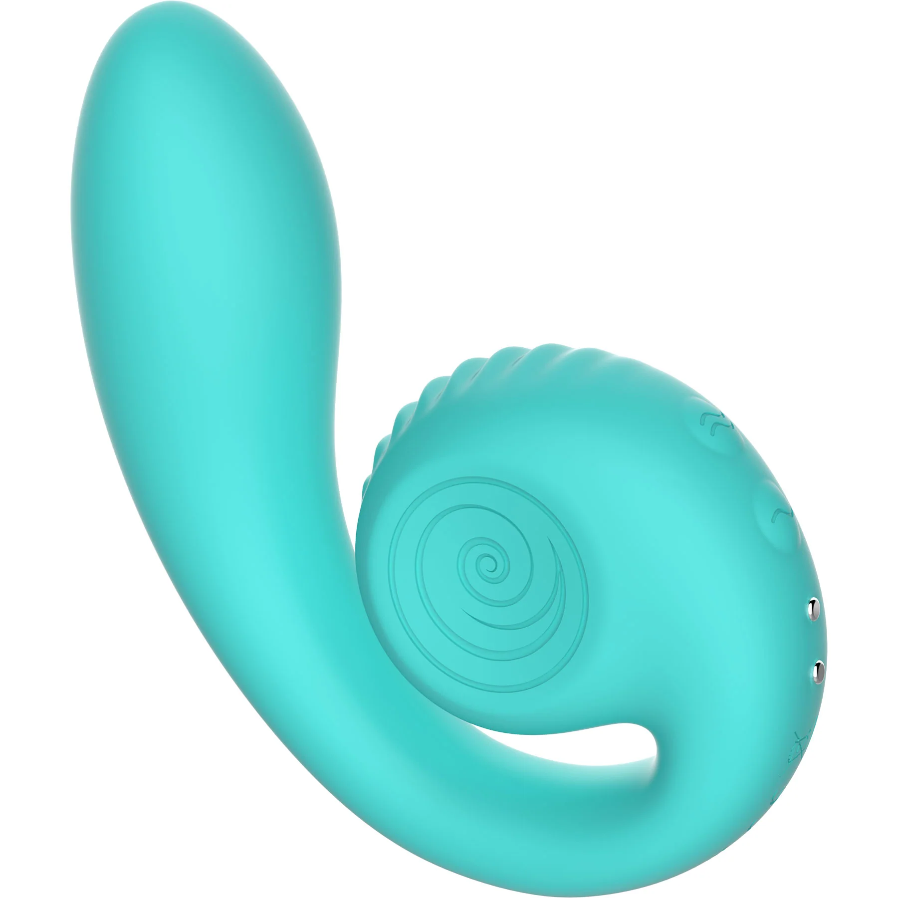 SVibe Snail Gizi Silicone Rechargeable Waterproof Dual Stimulation Vibrator - Image 3