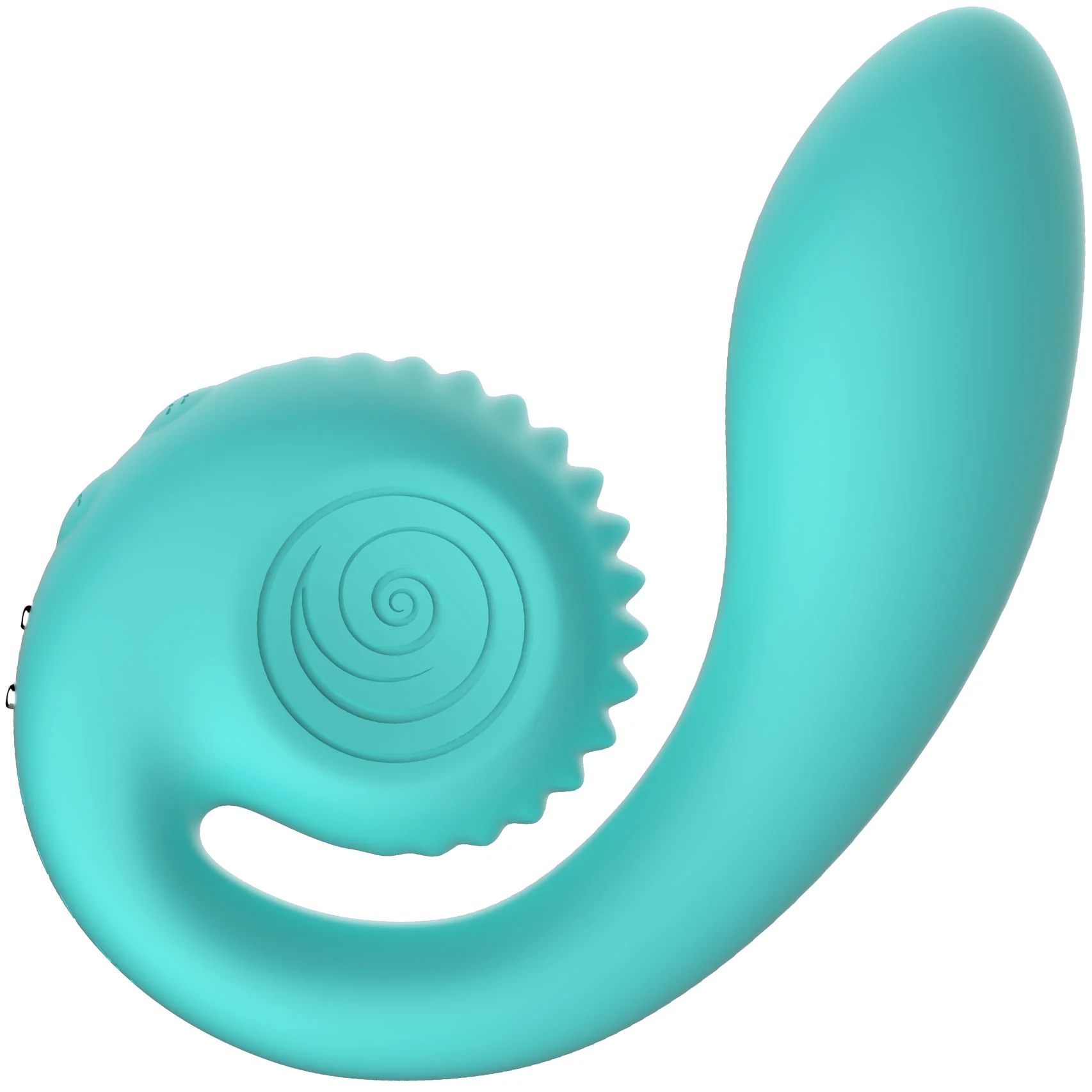 SVibe Snail Gizi Silicone Rechargeable Waterproof Dual Stimulation Vibrator - Image 4
