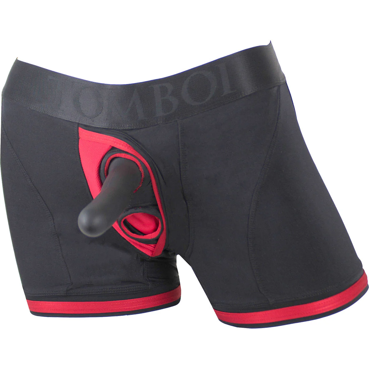 SpareParts Tomboii Harness Boxer Briefs - Black & Red - Image 2