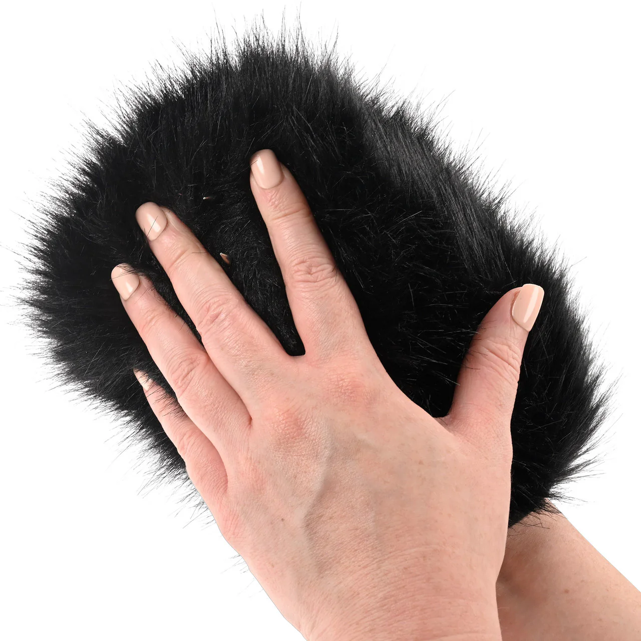 Spiked Sensory Mitt By Sportsheets - Black - Image 10