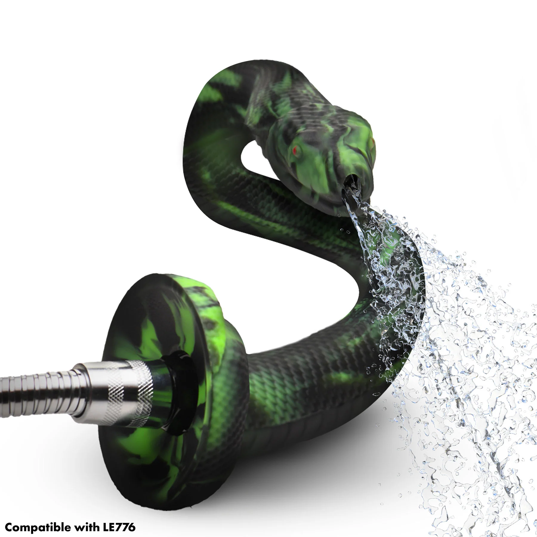 Spitting Serpent Silicone Enema Snake By Creature Cocks - Image 15