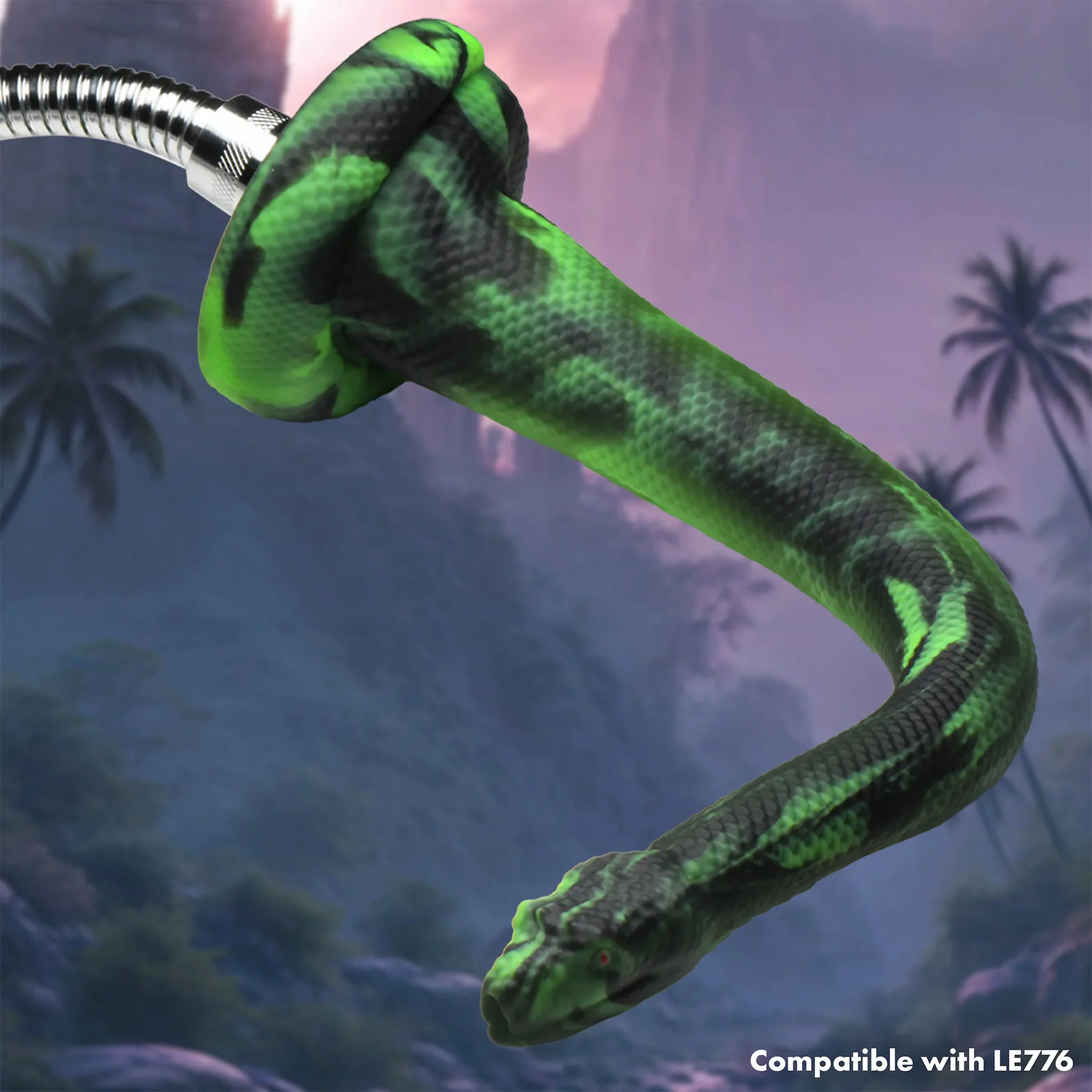 Spitting Serpent Silicone Enema Snake By Creature Cocks - Image 8