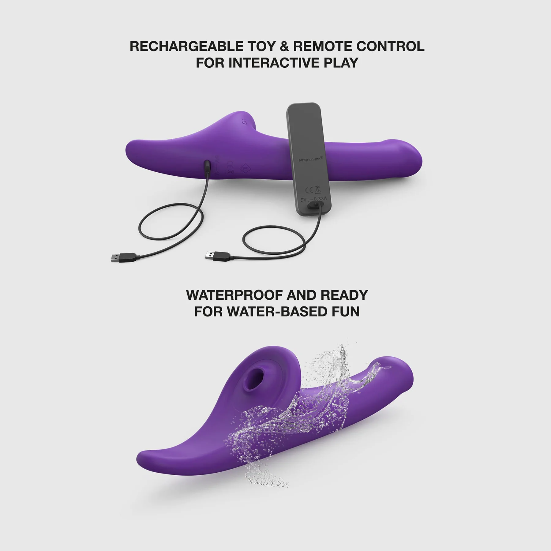 Strap-on-Me Multi Orgasm Triple Stimulation Realistic Strap-On Dildo - Image 15