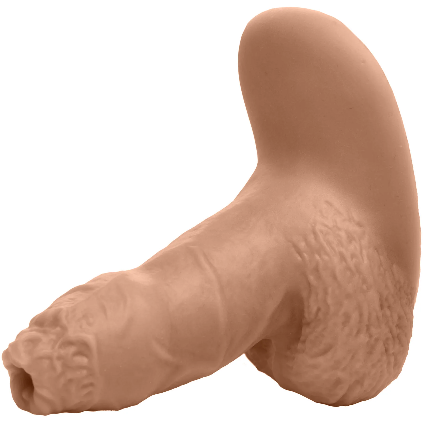 Strap U Uncut 5.1" Silicone Packer Dildo - Image 15