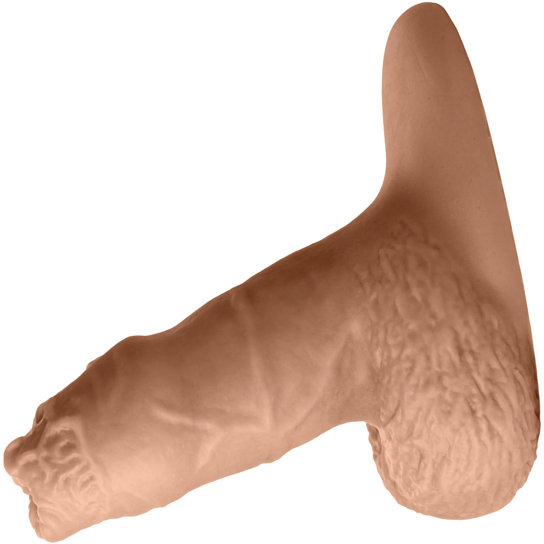 Strap U Uncut 5.1" Silicone Packer Dildo - Image 22