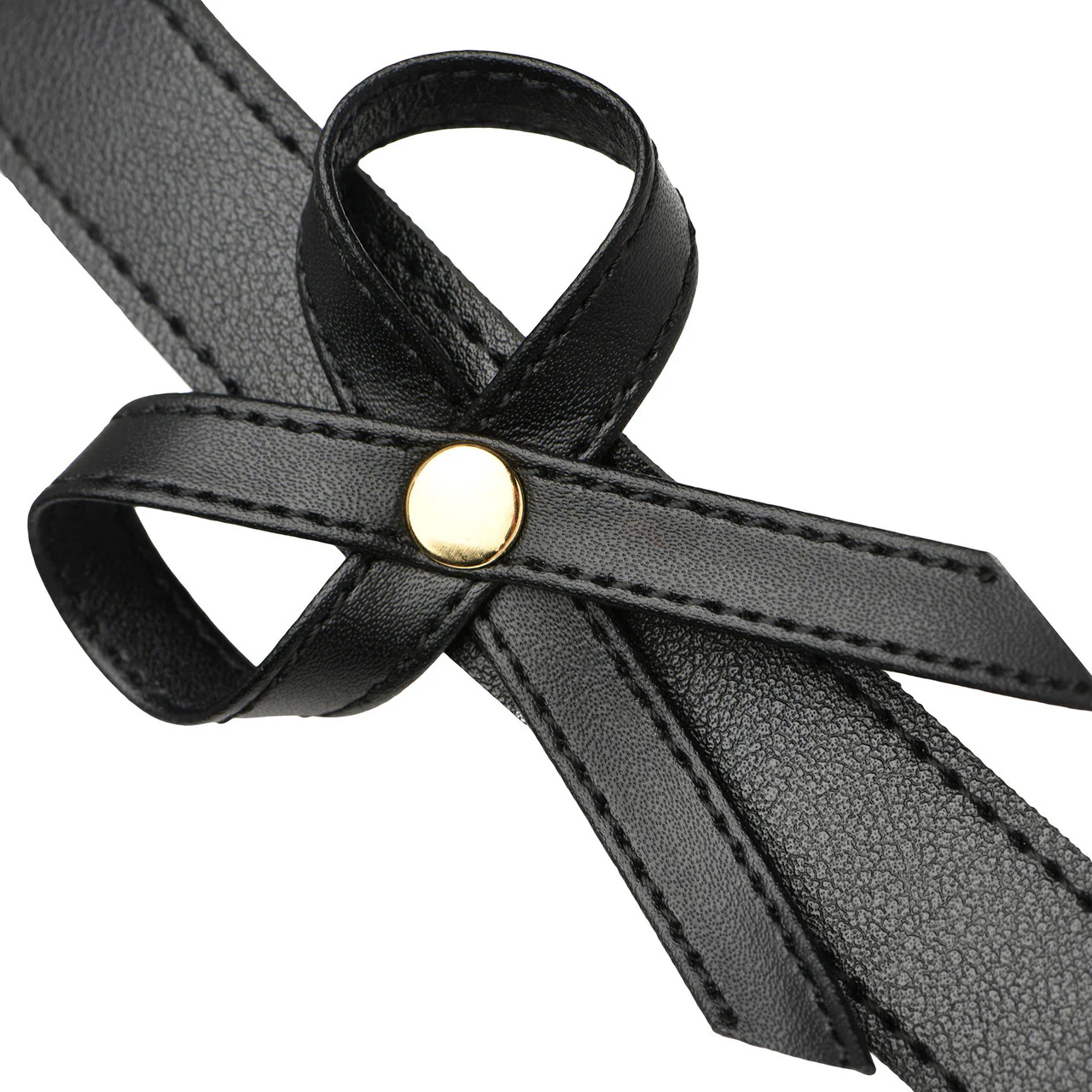 Strict Bondage Harness with Bows - Medium / Large, Black - Image 6