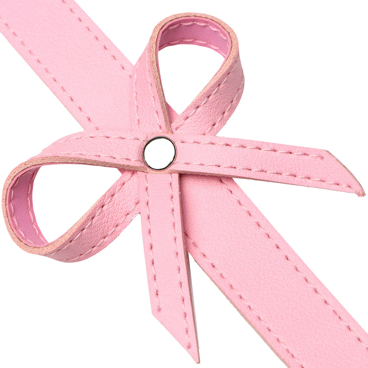 Strict Bondage Harness with Bows - Medium / Large, Pink - Image 6