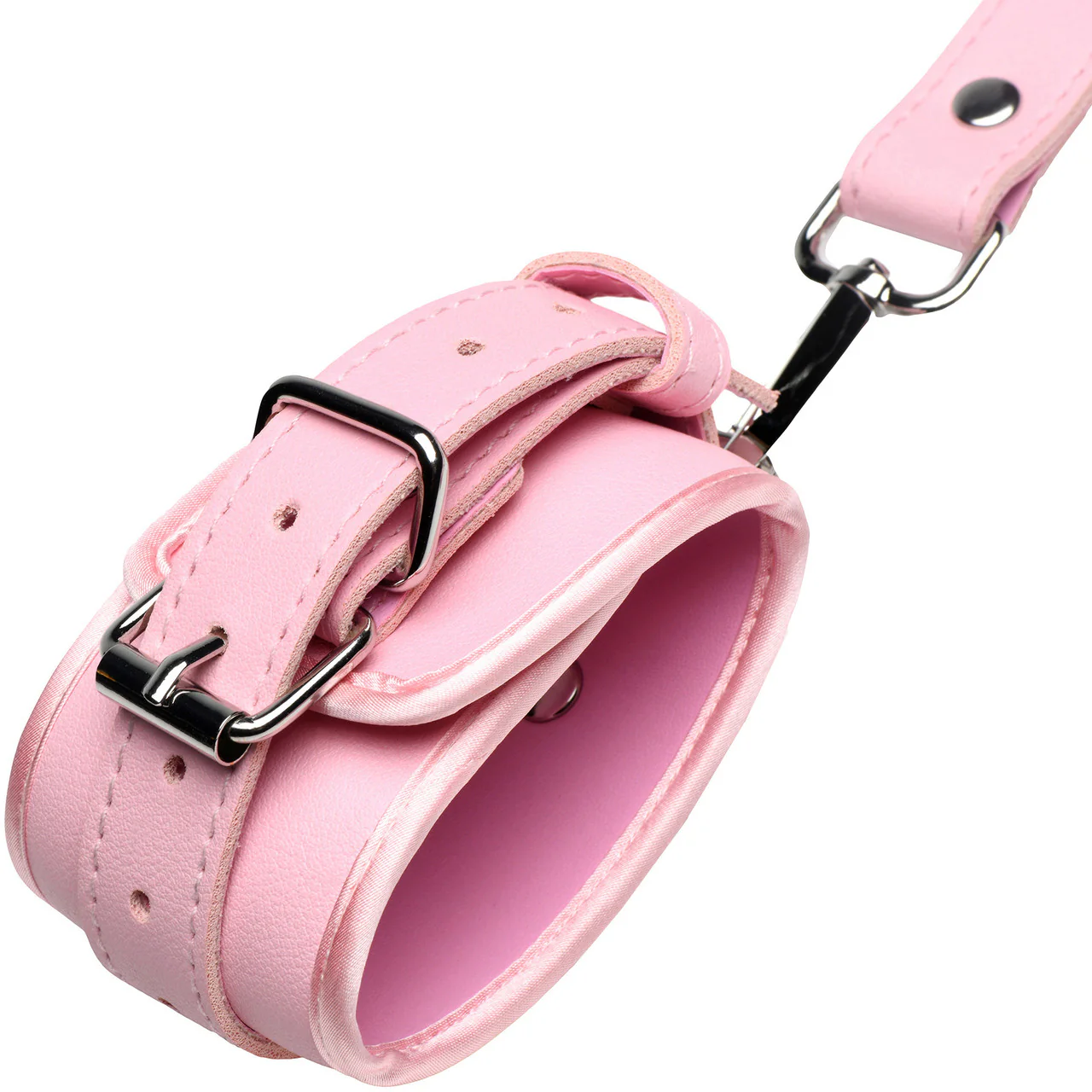Strict Bondage Harness with Bows - Medium / Large, Pink - Image 9