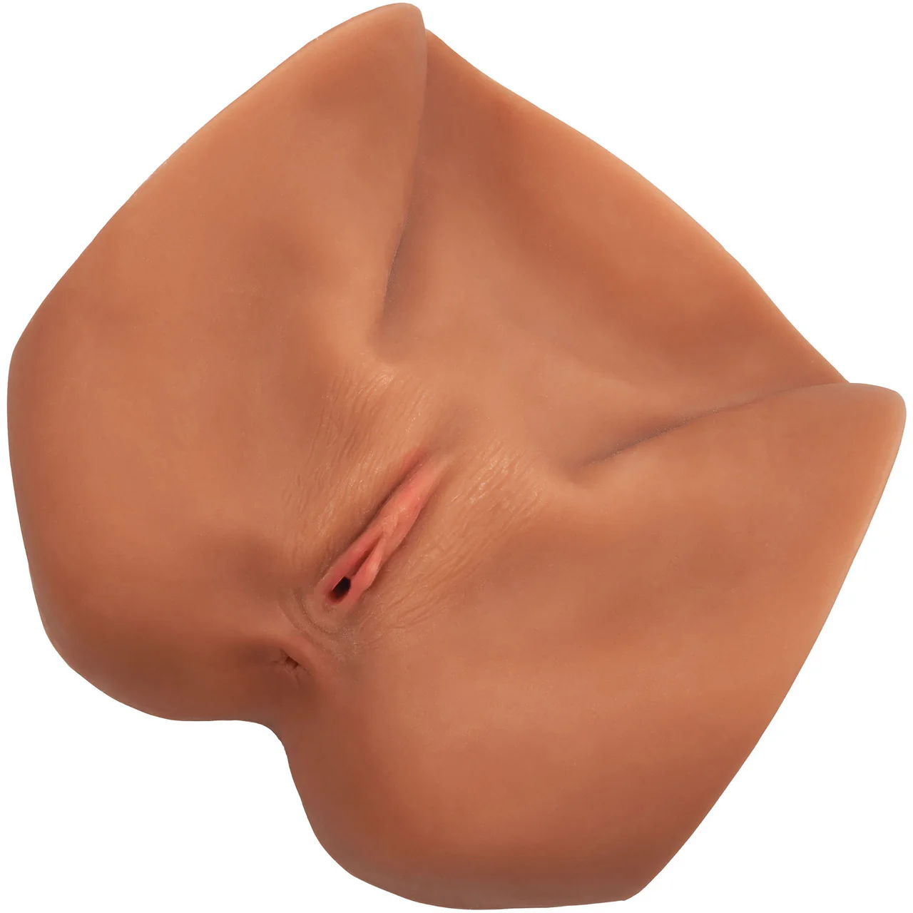 Stroke It Life-Size Pussy Masturbator By CalExotics - Caramel - Image 5