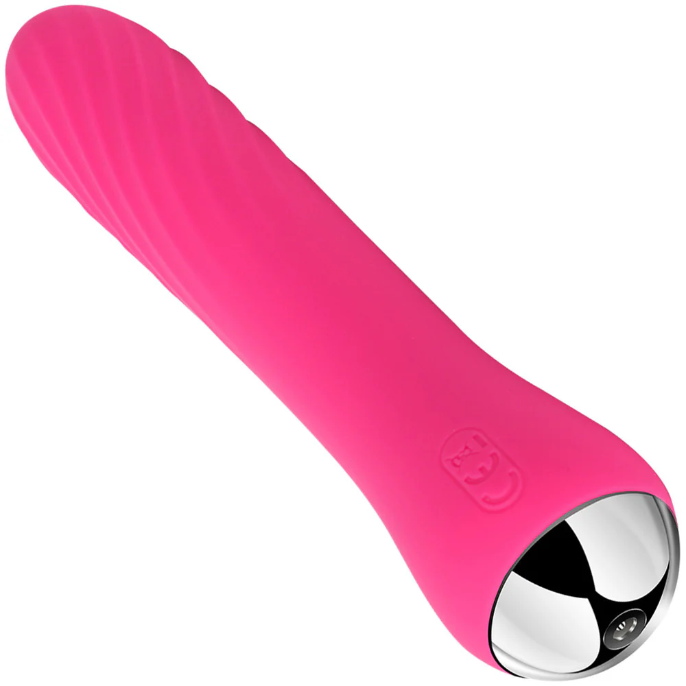 SVAKOM Anya Silicone Rechargeable Warming Vibrator - Pink - Image 3