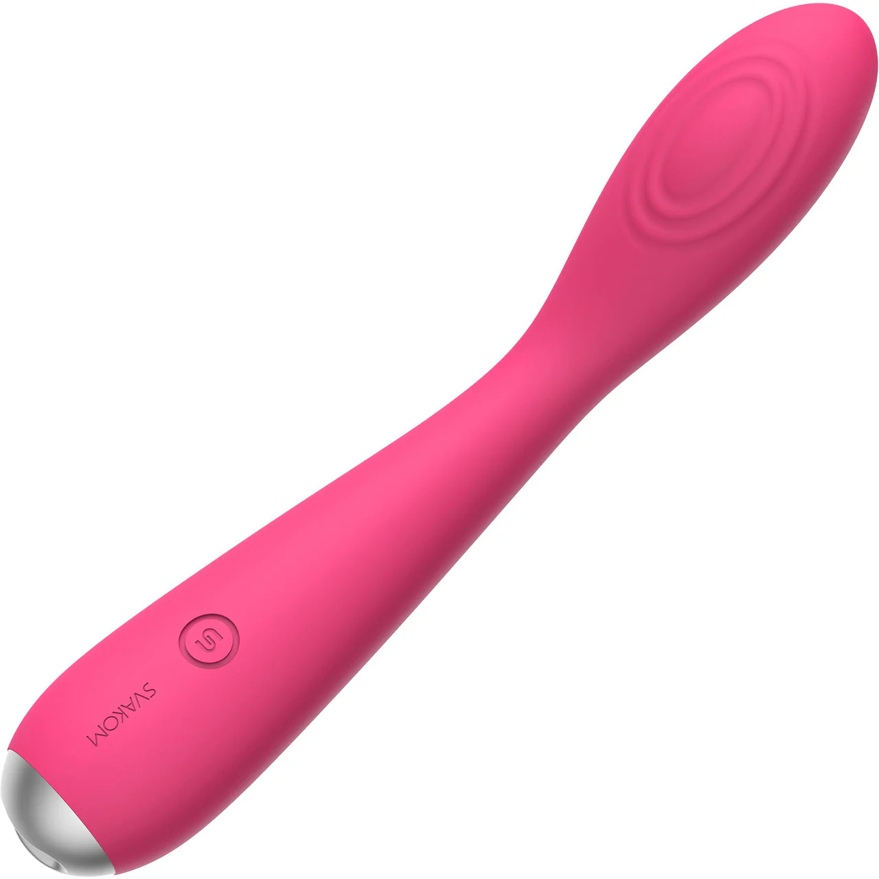 SVAKOM Iris Soft Flexible Curved Waterproof Rechargeable G-Spot Silicone Vibrator - Image 3