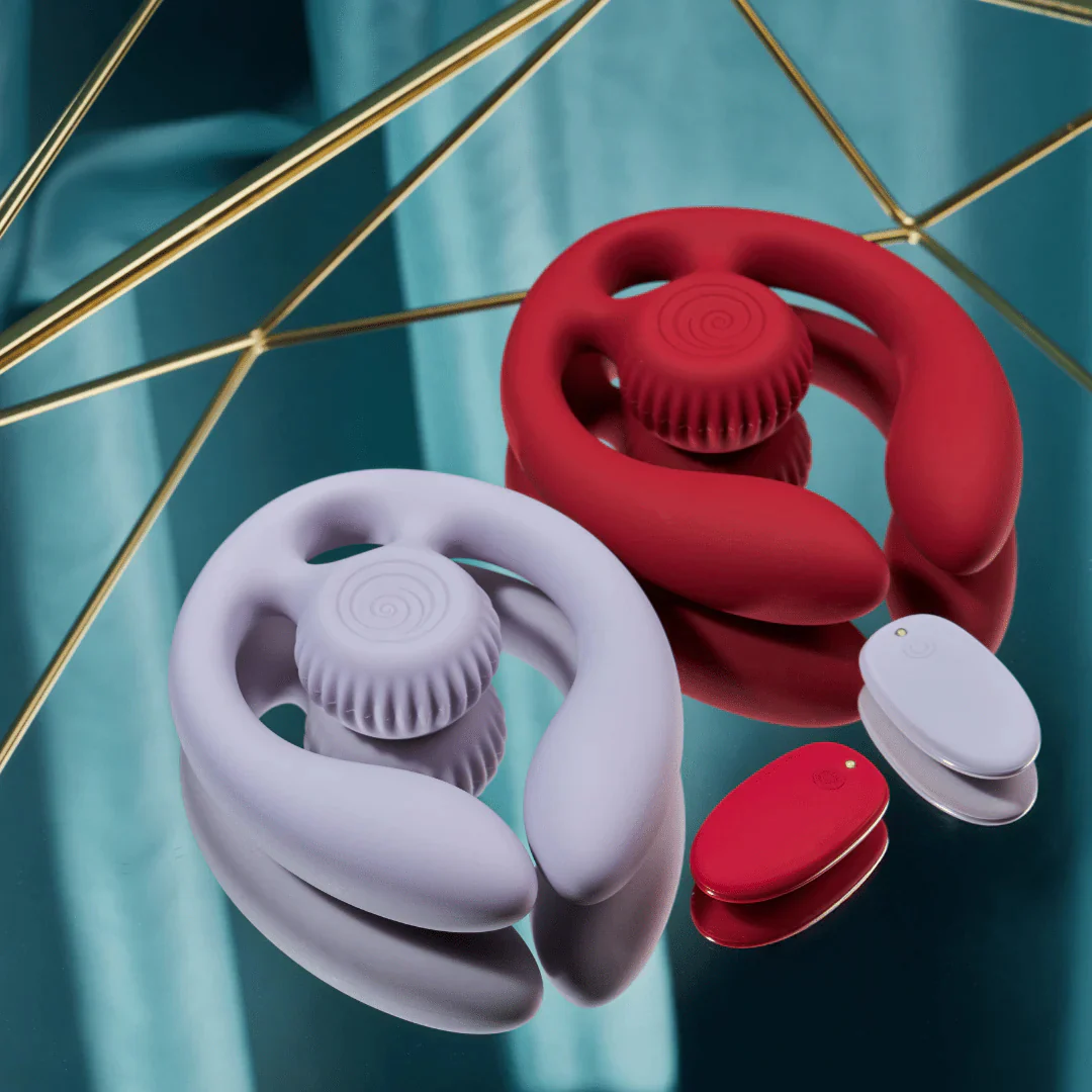 SVibe Snail GIZI Duo Silicone Waterproof Couples Vibrator With Remote - Image 2