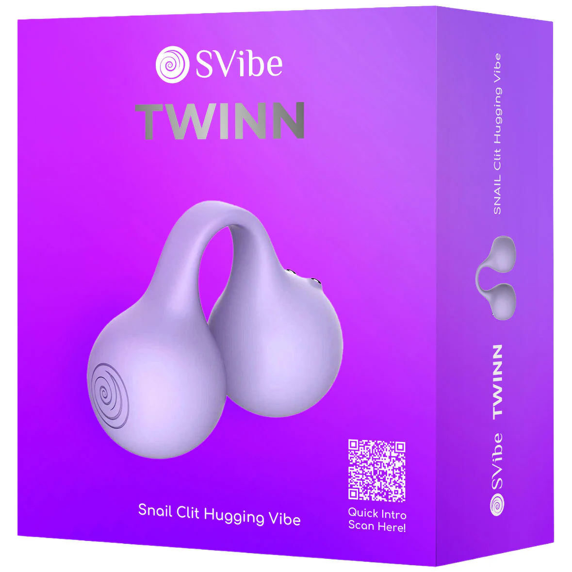 SVibe Snail Twinn Silicone Clit Hugging Vibrator - Image 10