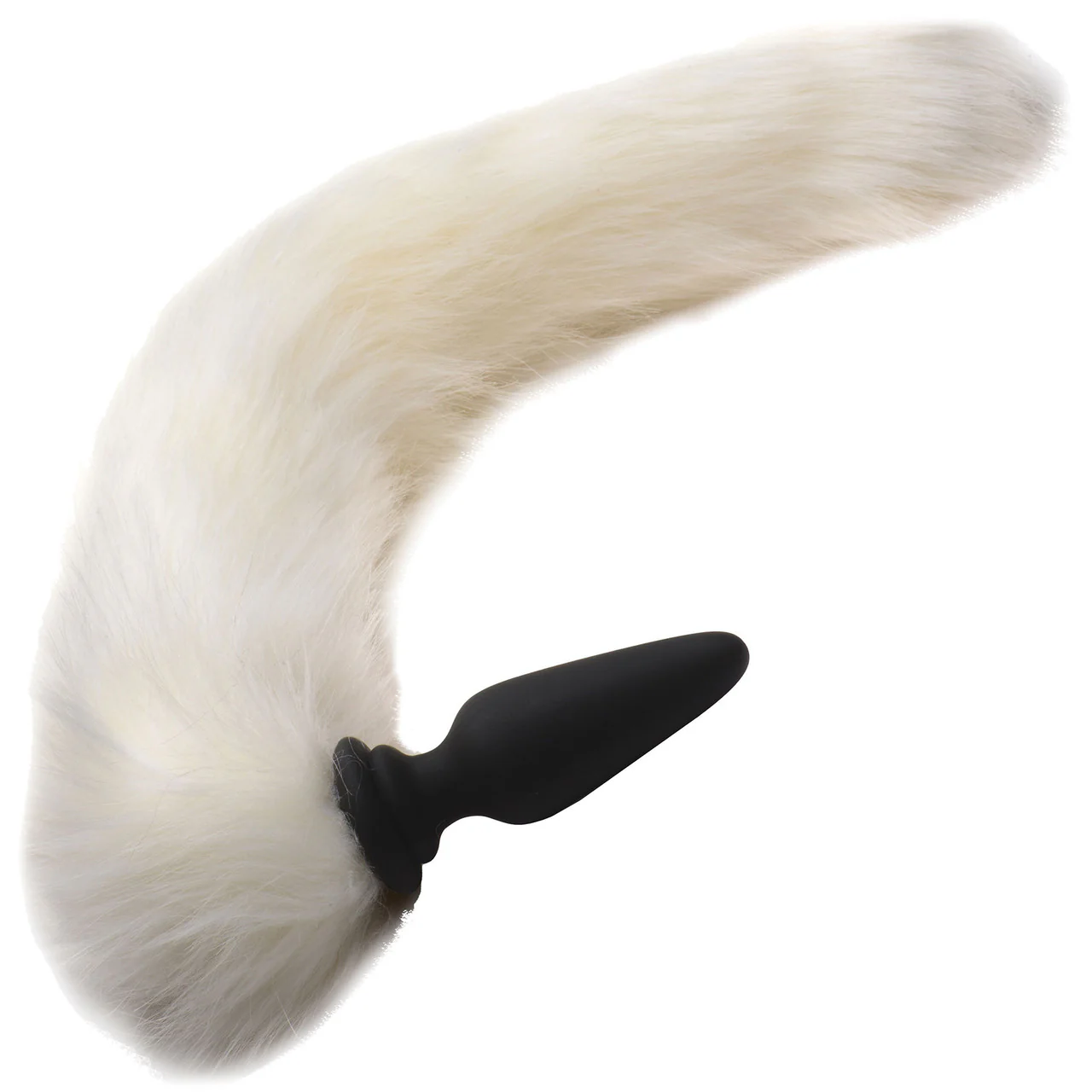 Tailz Black Silicone Anal Plug With 3 Interchangeable Snap-On Tails - Image 2