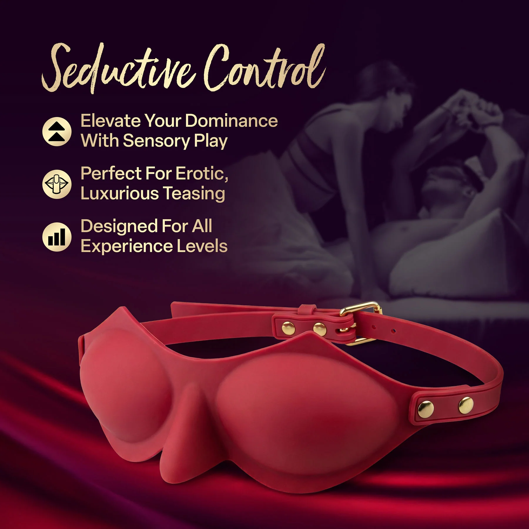 Temptasia® Ardor® Silicone Blindfold - Image 26