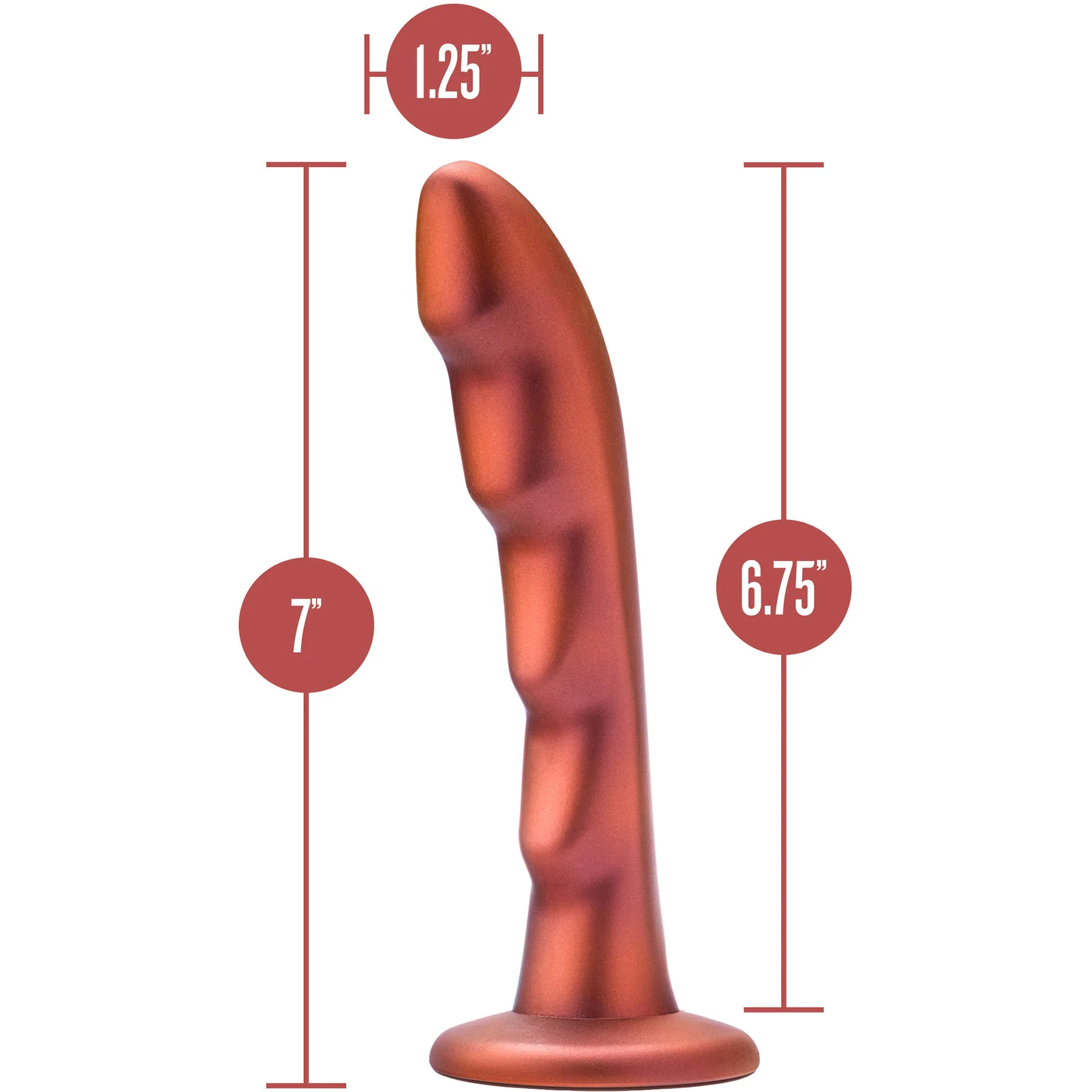 Temptasia Jealousy Peg Silicone Dildo By Blush - Image 7