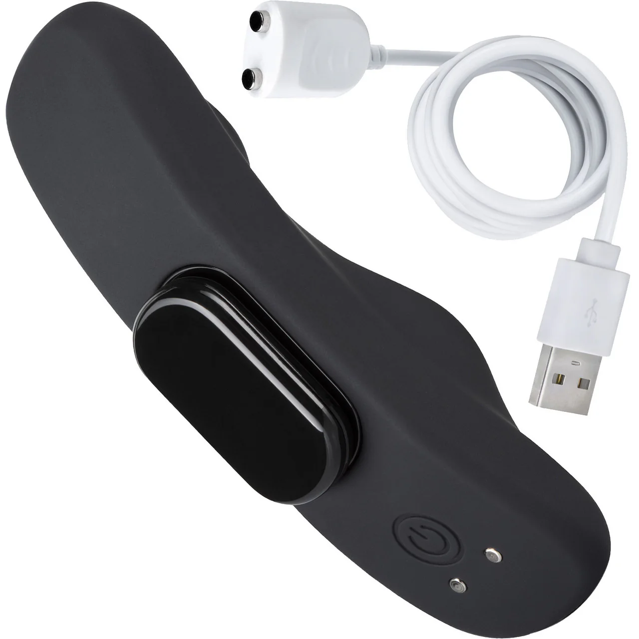 Temptasia Remote Control Silicone Rechargeable Panty Vibe By Blush - Black - Image 3