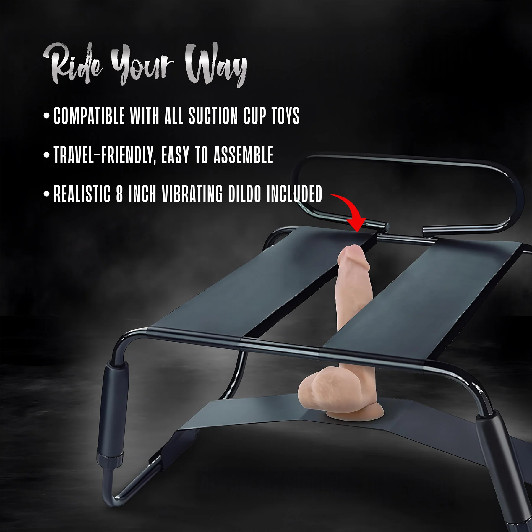 Temptasia Surrender Sex Chair By Blush - Image 3