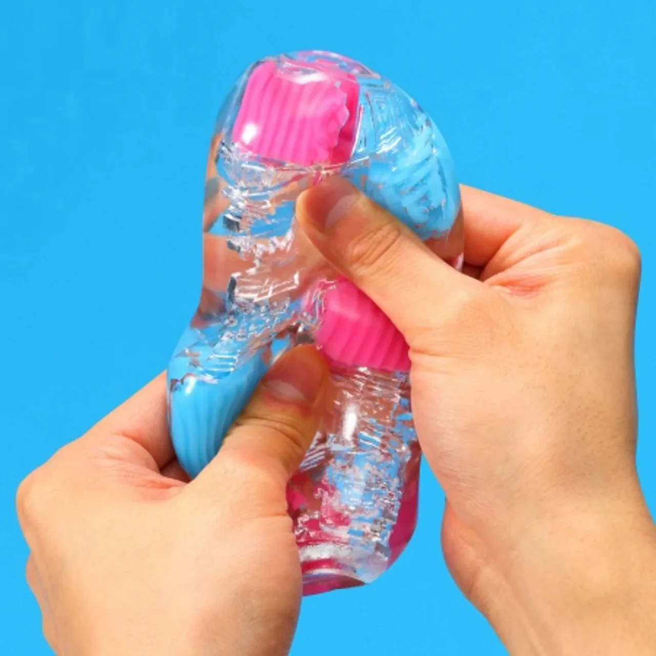 Tenga Bobble Penis Masturbation Sleeve - Crazy Cubes - Image 2