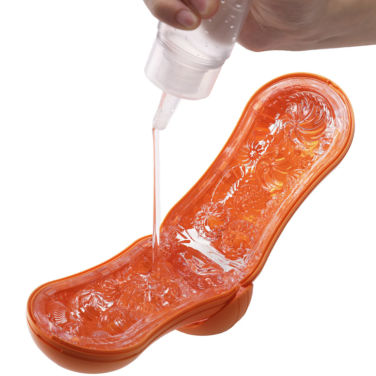Tenga Flip Orb Penis Masturbator - Sunset Orange - Image 5
