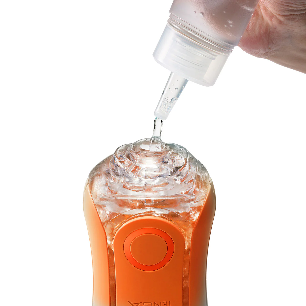 Tenga Flip Orb Penis Masturbator - Sunset Orange - Image 6