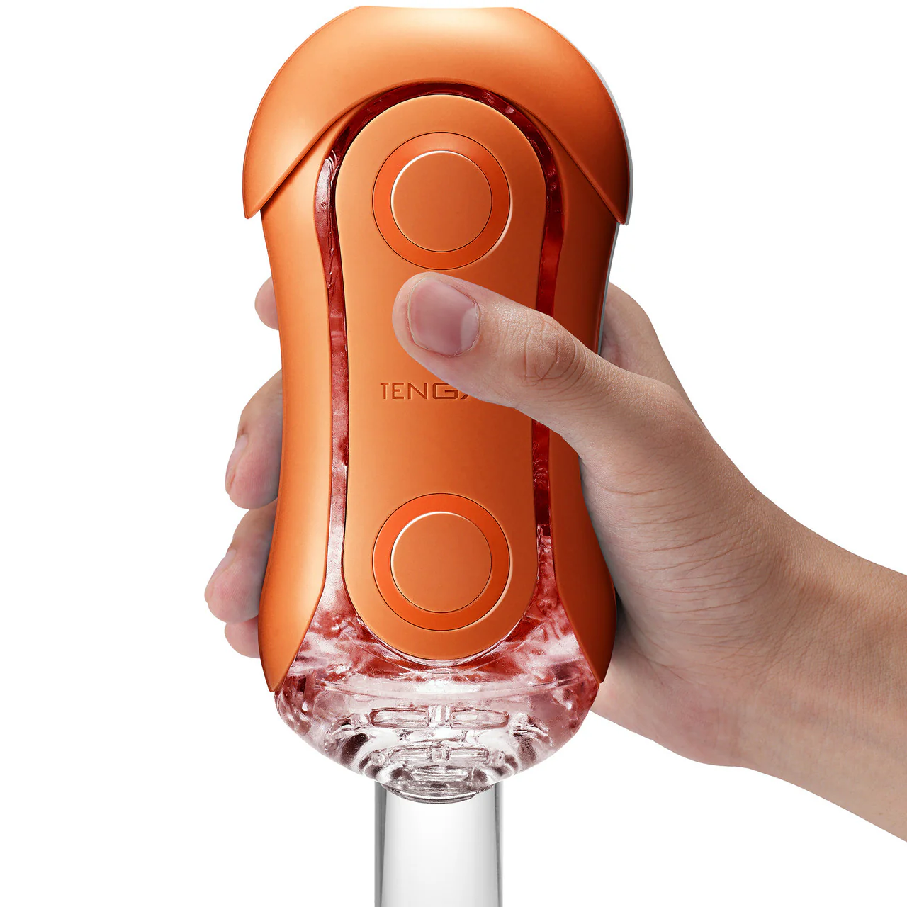 Tenga Flip Orb Penis Masturbator - Sunset Orange - Image 7