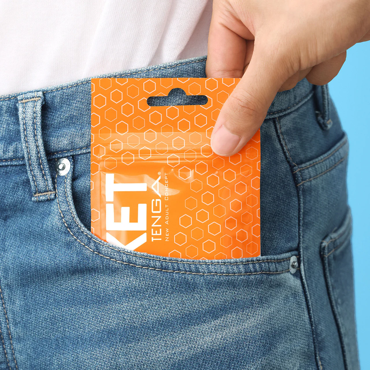 Tenga Pocket Portable Penis Masturbator - Click Ball - Image 4