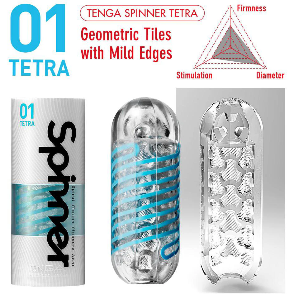 Tenga Spinner Penis Masturbation Cup - 01 TETRA - Image 2