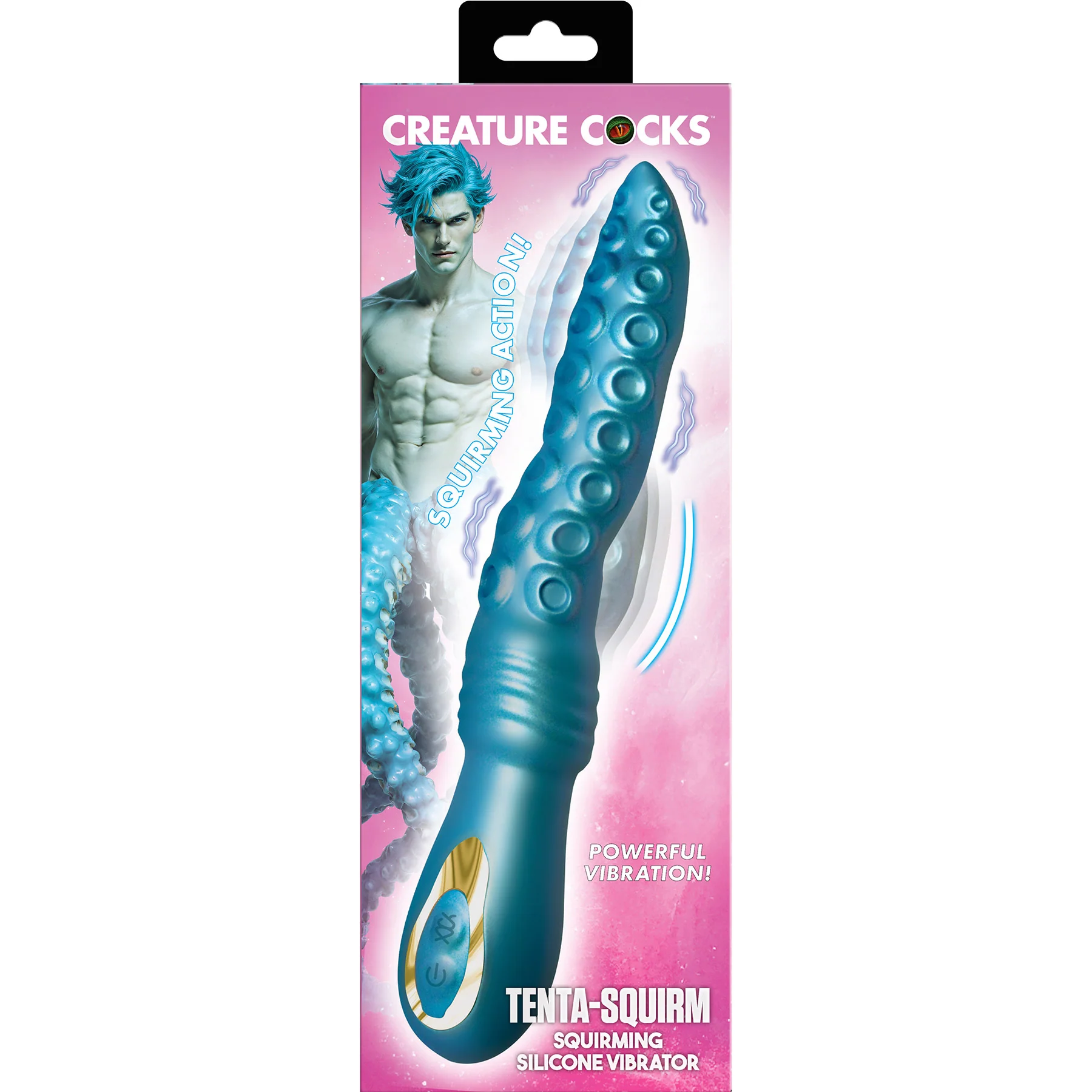 Tenta-Squirm Squirming Rechargeable Silicone Vibrator By Creature Cocks - Image 11