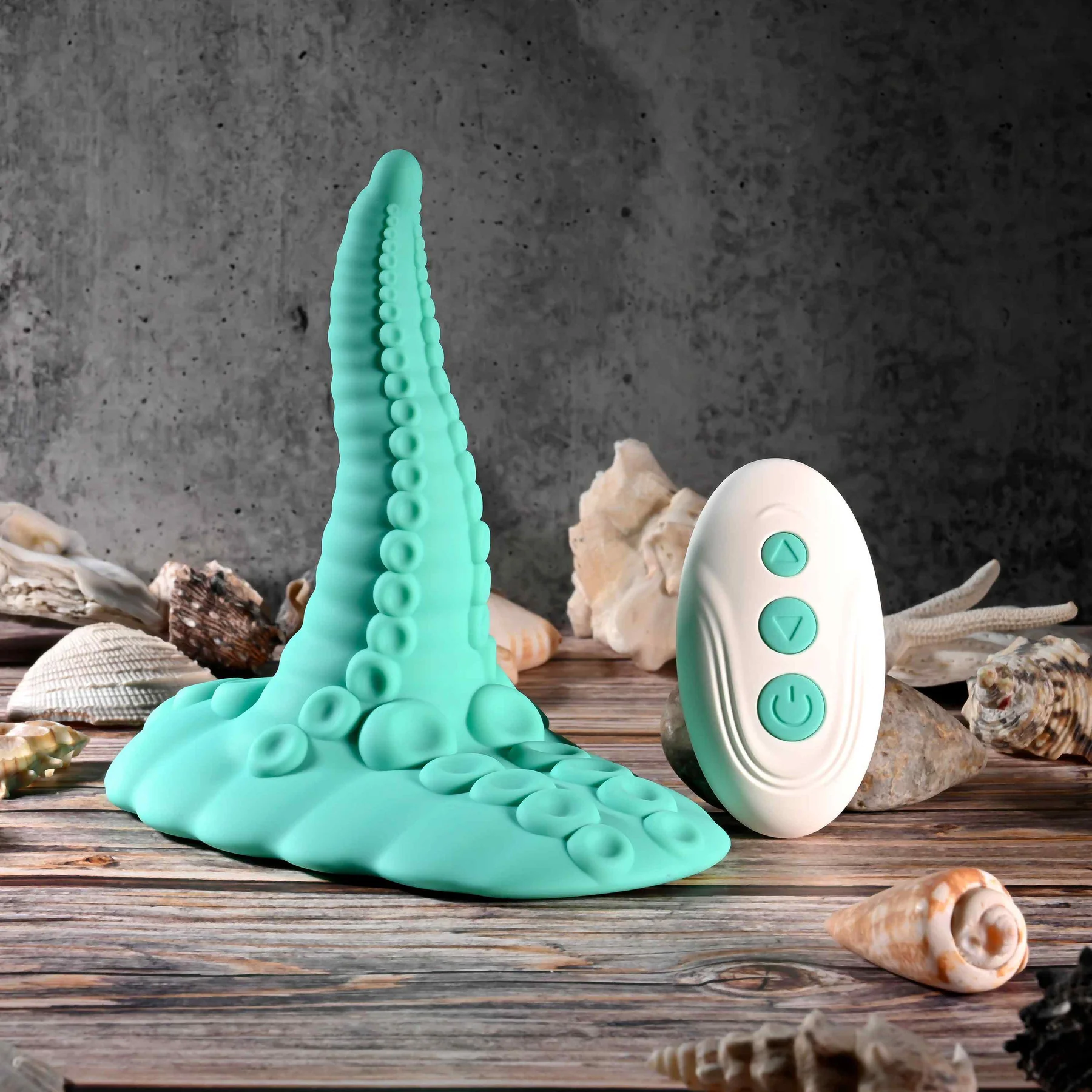 Tentacle Grinder Rechargeable Silicone Vibrating Grinder With Remote By Evolved Novelties - Image 8