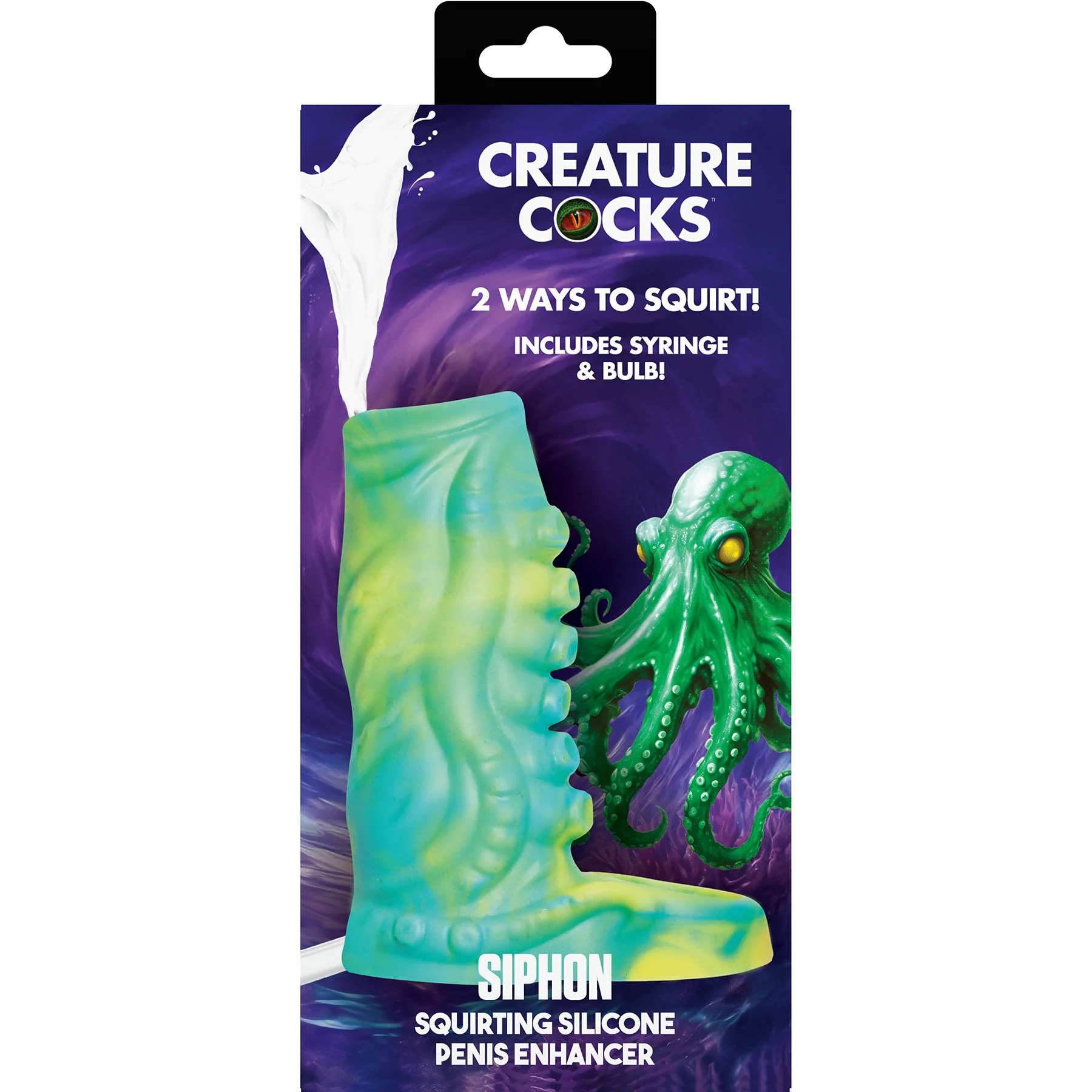 Tentacle Squirting Silicone Penis Enhancer By Creature Cocks - Image 13