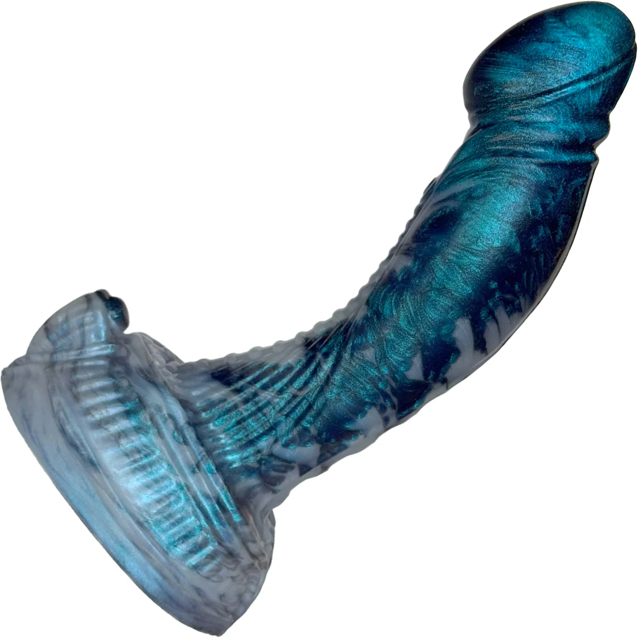 The Atlan Biomechanical 6.75" Silicone Dildo By Uberrime - Small Size
