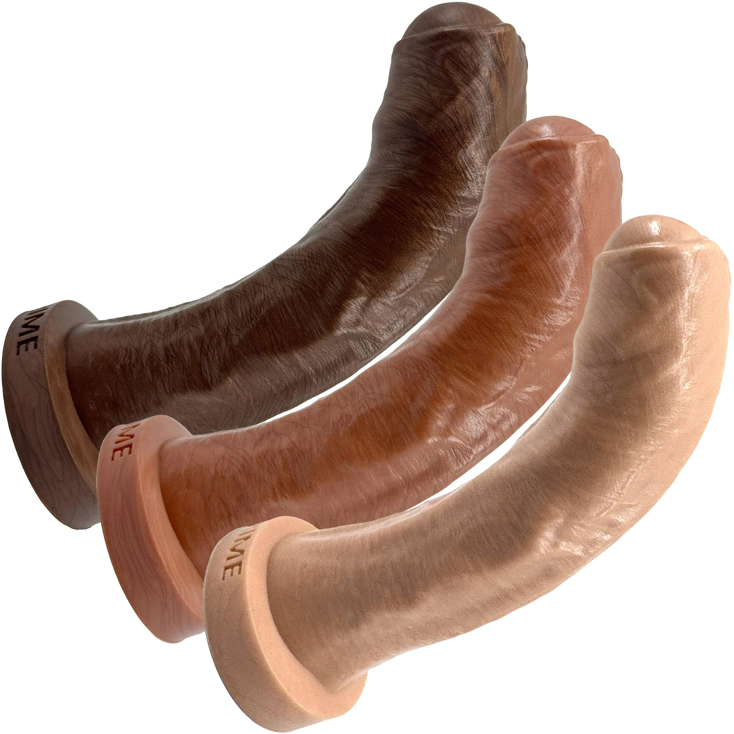 The Dulce Uncut Realistic Small 6.5" Silicone G-Spot Dildo By Uberrime