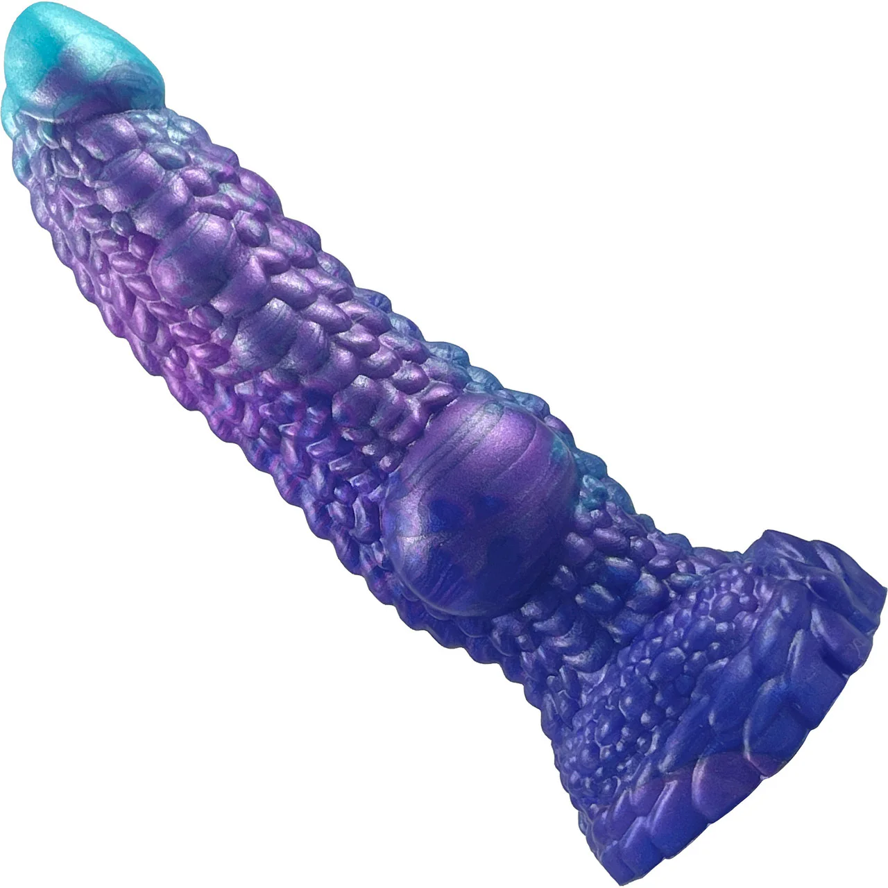 The Hydrus Water Dragon Small 5.5" Silicone Dildo By Uberrime - Banshee - Image 2