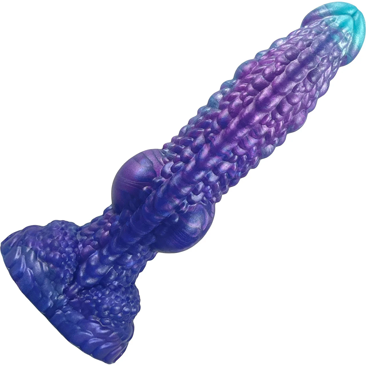 The Hydrus Water Dragon Small 5.5" Silicone Dildo By Uberrime - Banshee - Image 3